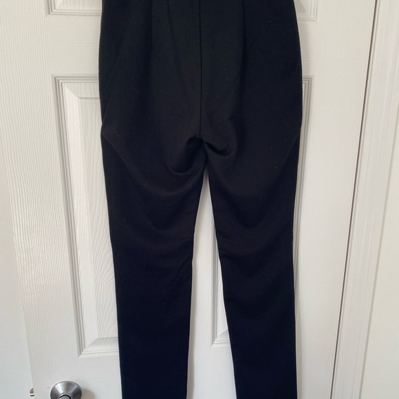 Perfect Danier Leather Front Pants - Picture 2 of 10